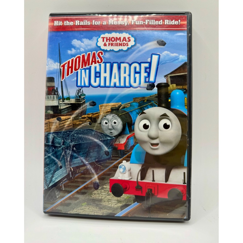 Thomas‎ & Friends Thomas In Charge! DVD Kids Cartoon Blue Train Adventure 2011